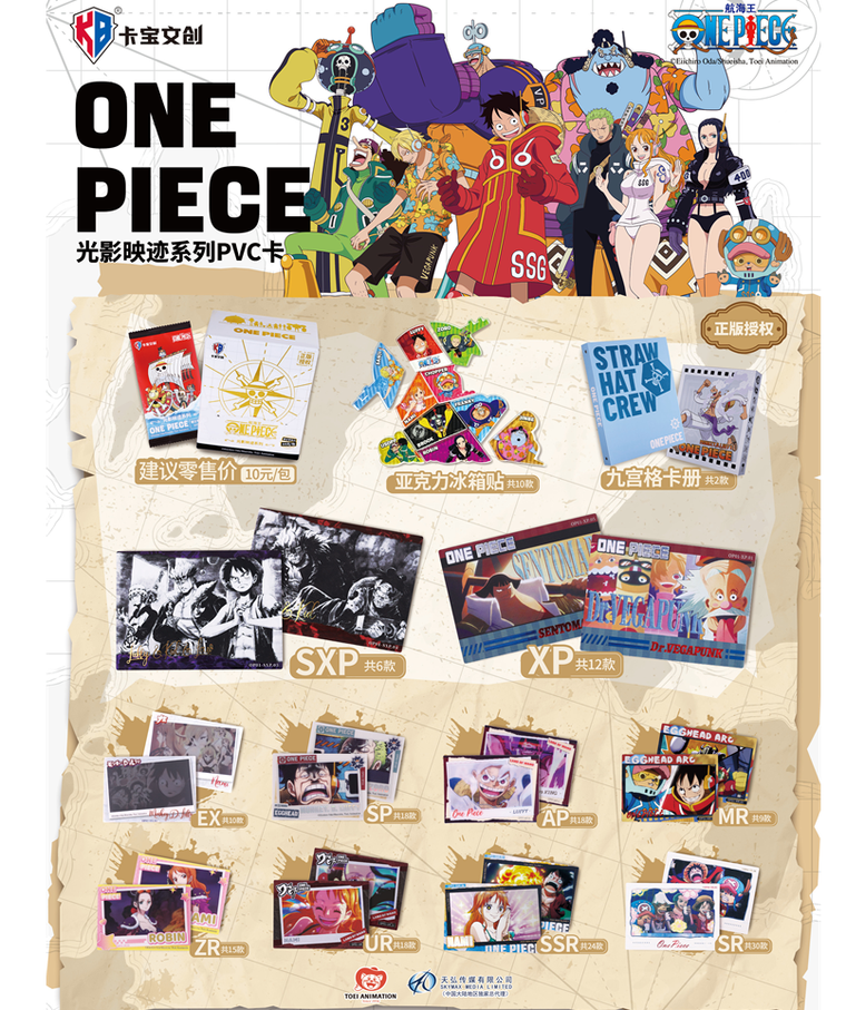 One Piece Collectible Card Booster Box (36 boxes/case) - Anime TCG Trading Cards