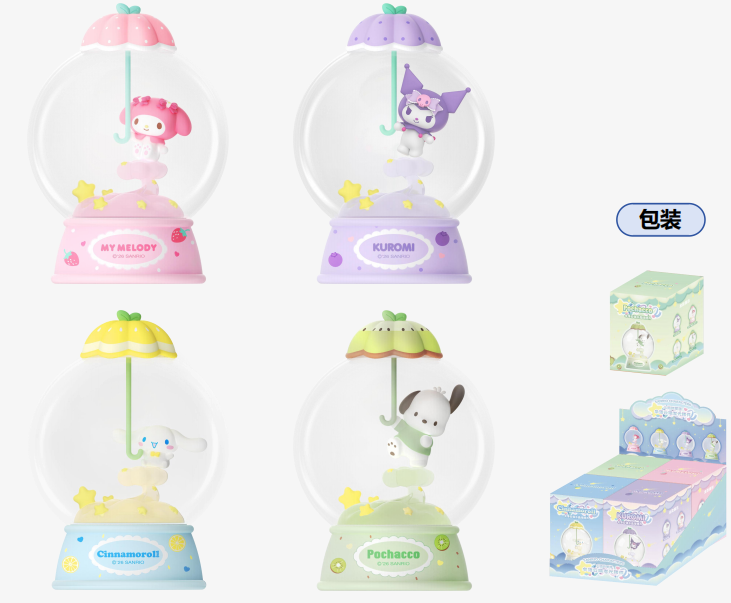 Sanrio Family Series ‘Umbrella Falling from the Clouds’ Illuminated Ornament