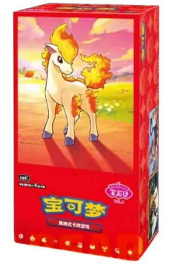 Pokémon Gem Pack Series 4 Booster Box (18 packs, 4 cards/pack) - Anime TCG Trading Cards