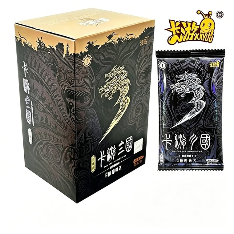 KAYOU Three Kingdoms Peach Garden Oath Collectible Cards Series 1 Booster Box Anime TCG Trading Cards