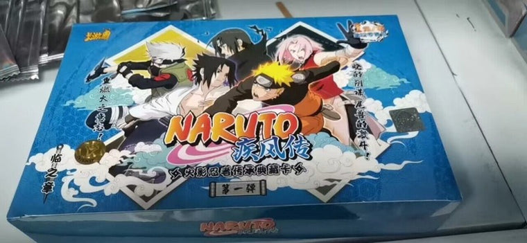 KAYOU Naruto Collectible Cards 1 Yuan Series 1 Booster Box Anime TCG Trading Cards
