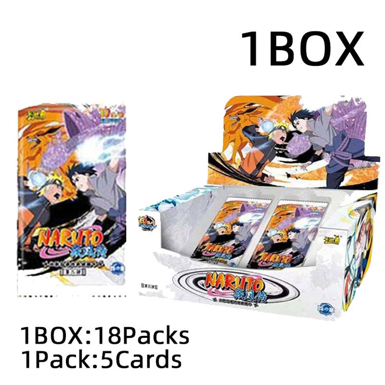 KAYOU Naruto Collectible Cards 10 Yuan Series 2 Booster Box Anime TCG Trading Cards