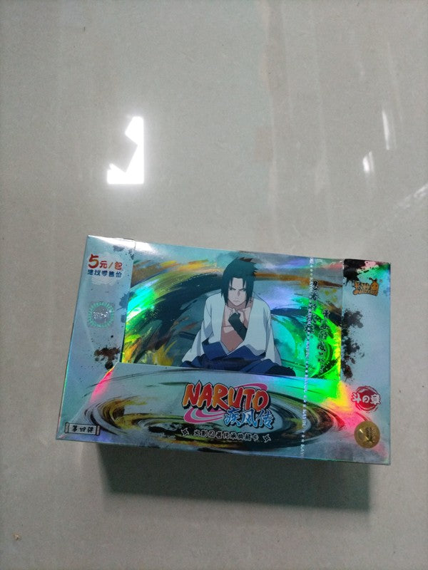 KAYOU Naruto Collectible Cards 5 Yuan Series 4 Booster Box Anime TCG Trading Cards