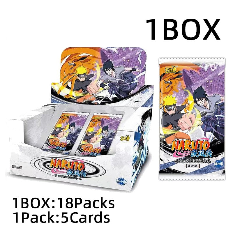 KAYOU Naruto Collectible Cards 10 Yuan Series 4 Booster Box Anime TCG Trading Cards