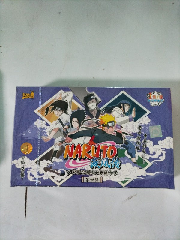 KAYOU Naruto Collectible Cards 1 Yuan Series 4 Booster Box Anime TCG Trading Cards