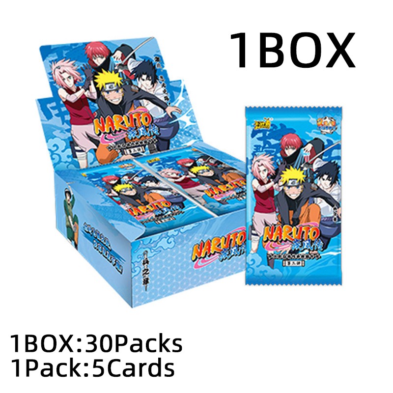 KAYOU Naruto Collectible Cards 2 Yuan Series 3 Booster Box Anime TCG Trading Cards