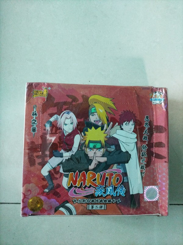 KAYOU Naruto Collectible Cards 2 Yuan Series 2 Booster Box Anime TCG Trading Cards