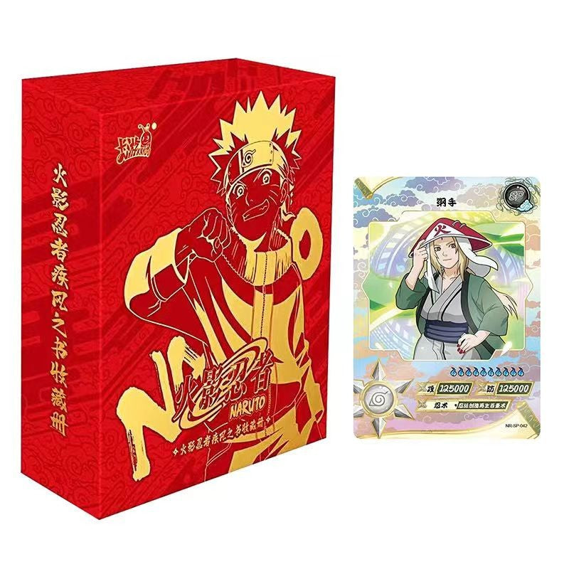 KAYOU Naruto Book of Wind Album Card Binder Album Anime TCG Trading Cards